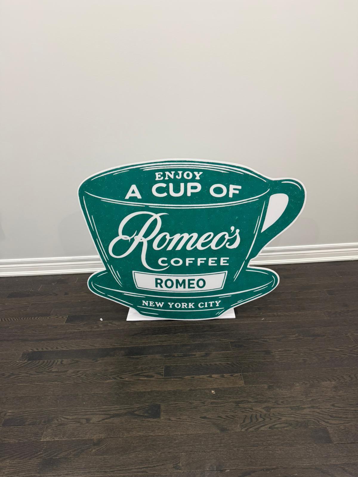 "CUSTOMIZED RALPH LAUREN CAFE CUP" Cut-Out