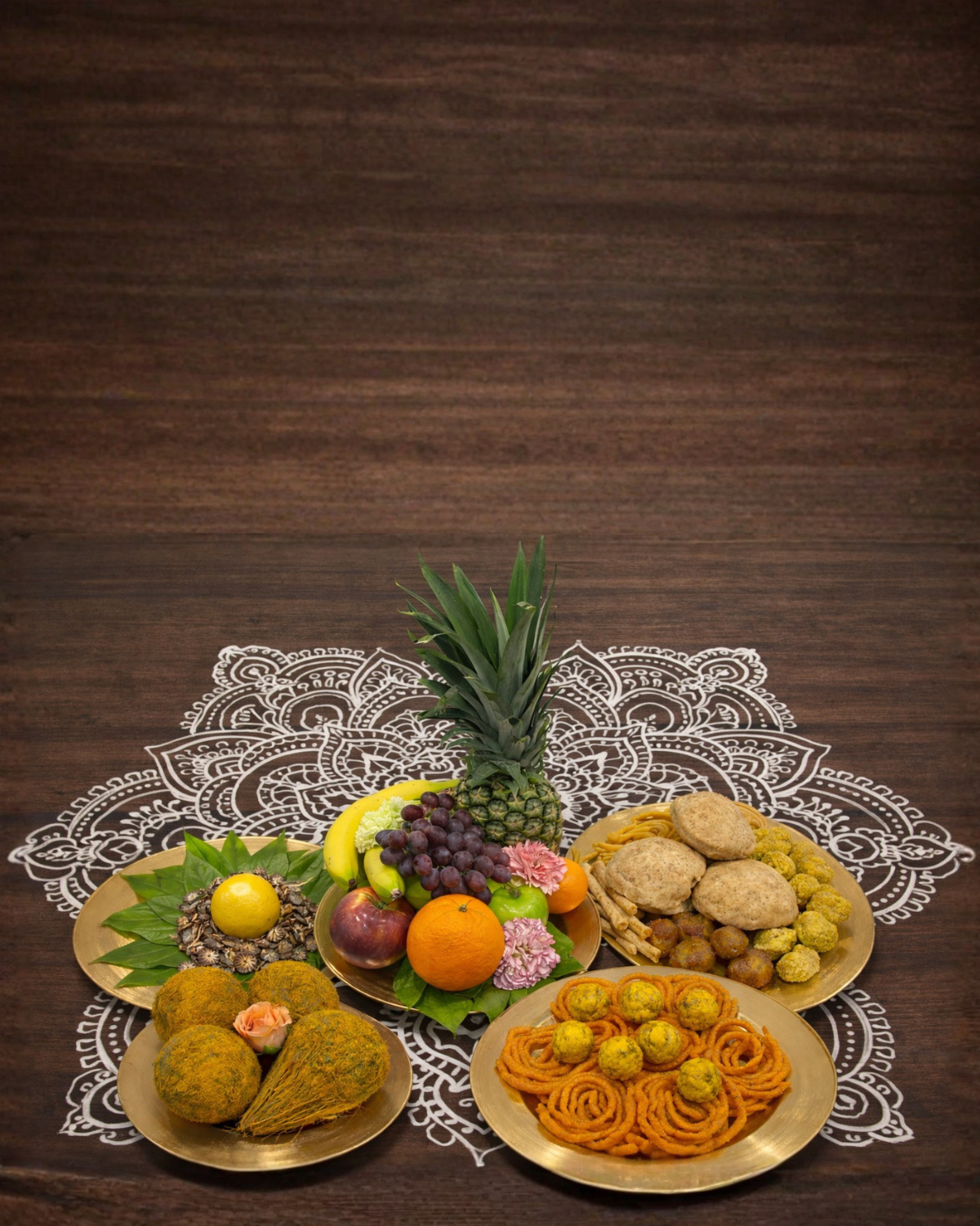 Bronze Valaikaapu Platters