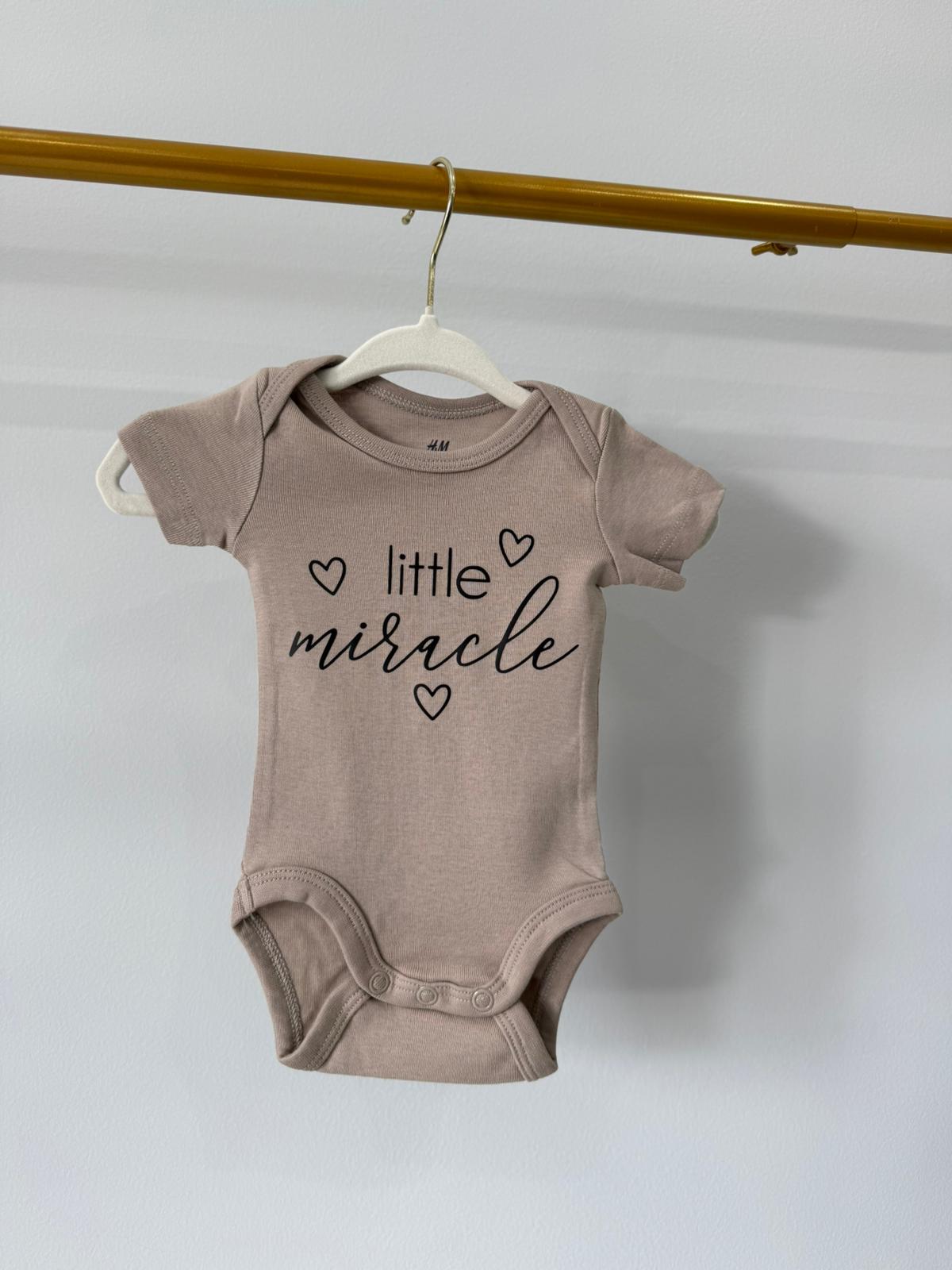 "LITTLE MIRACLE" Onesie