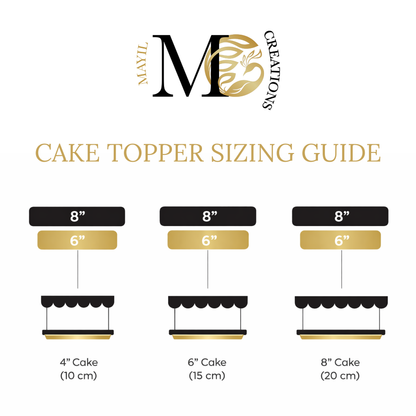 "CONSTRUCTION SIDE" Cardstock Caketopper