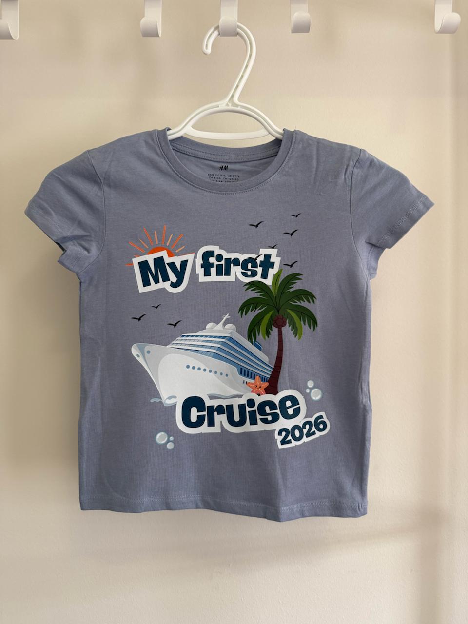 "MY FIRST CRUISE" T-shirt