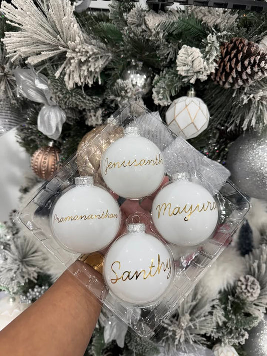 "SIGNATURE NOËL" Ornament