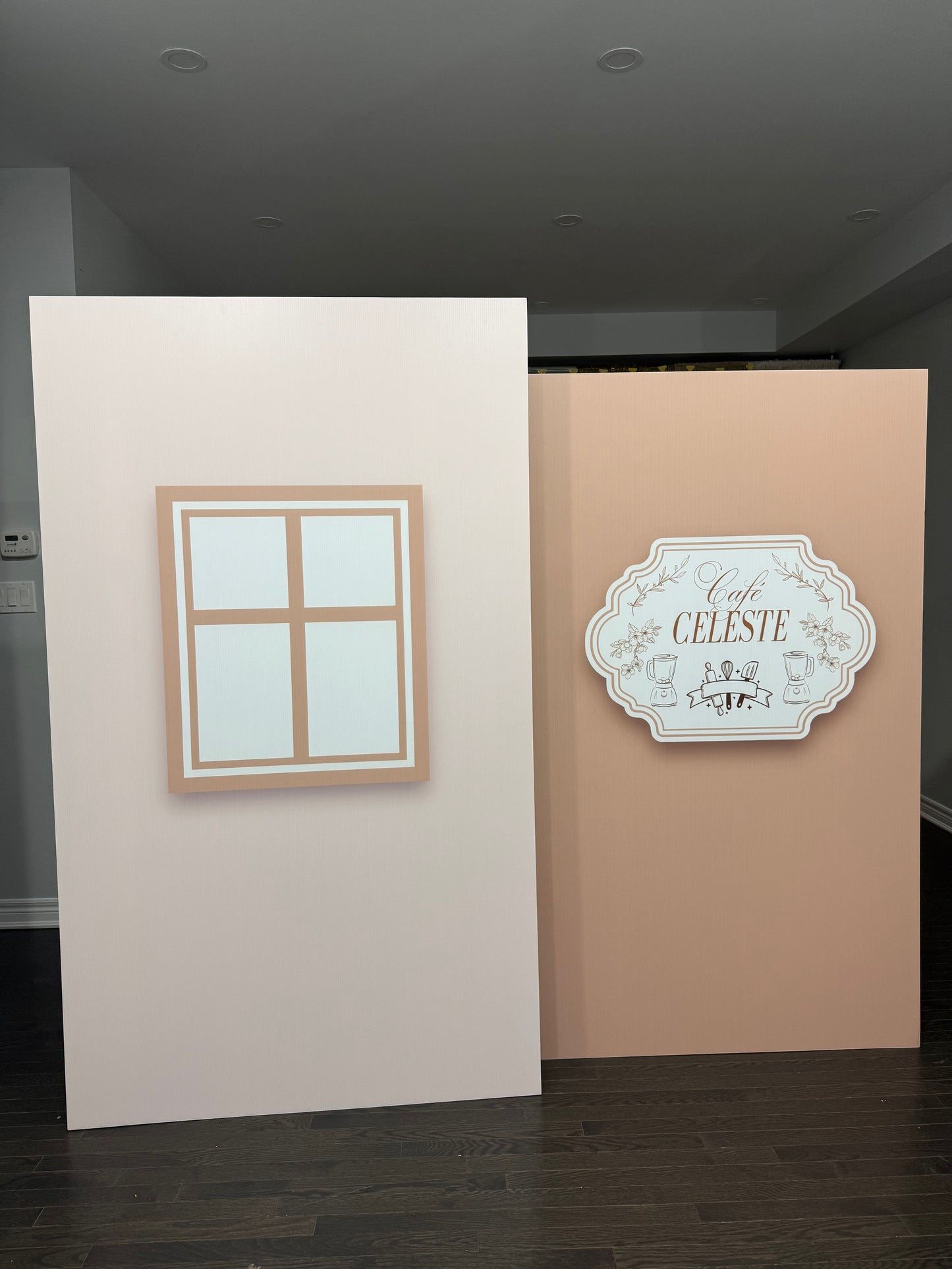 CAFE THEMED BACKDROPS