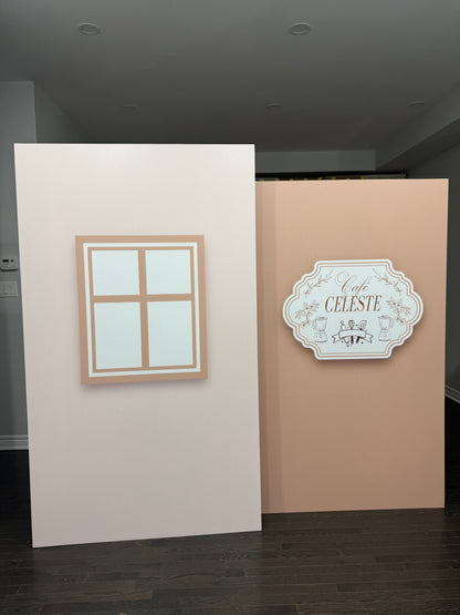 CAFE THEMED BACKDROPS