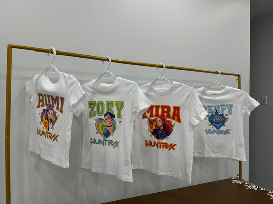 "KPOP DEMON HUNTERS: CHARACTER BUNDLE" T-shirts