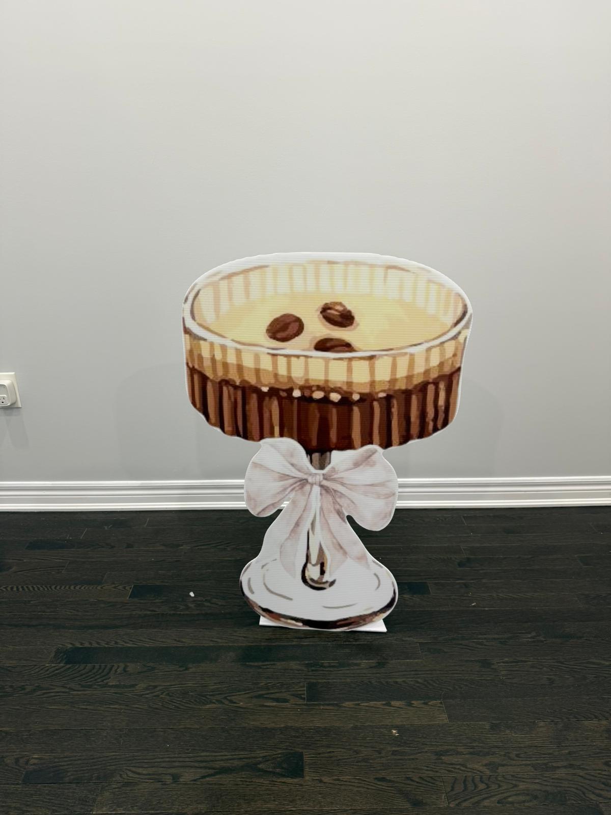 "ESPRESSO MARTINI" Cut-Out