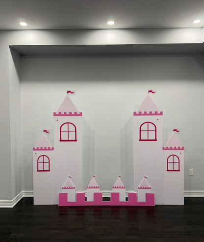 PRINCESS CASTLE COMPLETE DECOR SET UP