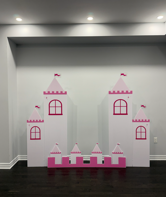 PRINCESS CASTLE COMPLETE DECOR SET UP