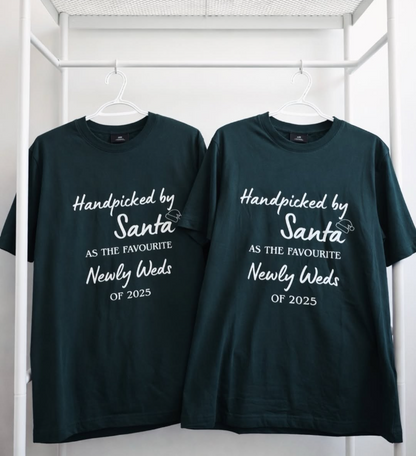 "HANDPICKED BY SANTA" T-shirt