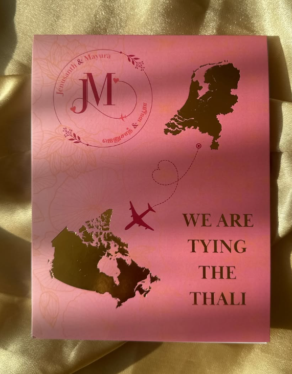 "LOTUS HARMONY" Wedding Invitation