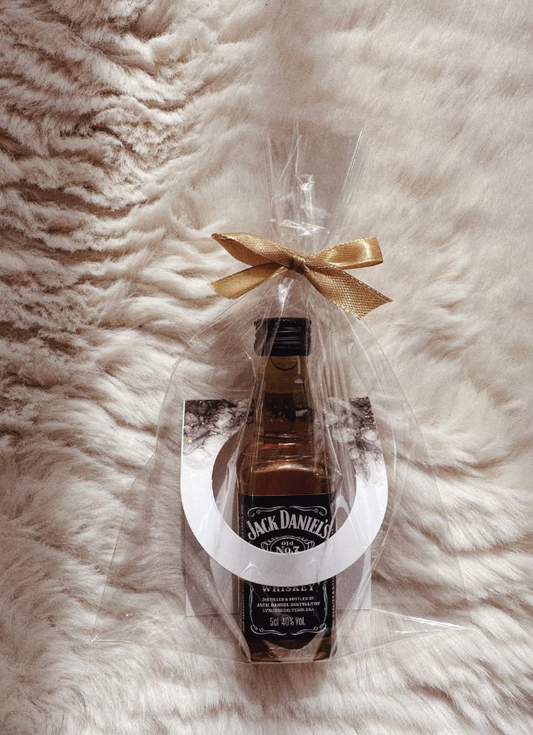 "CHEERS TO 50" 5cl Jack Daniels Return Gifts