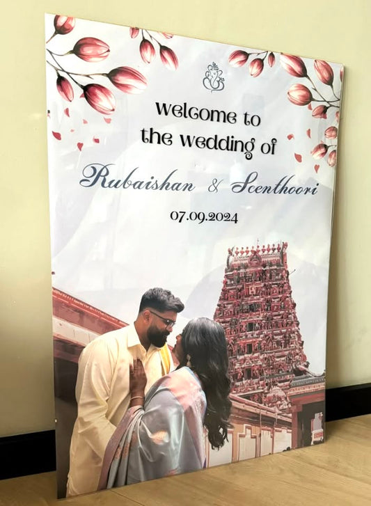 "THE BLOSSOM TEMPLE COLLECTION" Signage