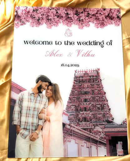 "THE BLOSSOM TEMPLE COLLECTION" Signage